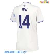 Camisa de time de futebol Aston Villa Pau Torres #14 Replicas 3º Equipamento Feminina 2025-26 Manga Curta